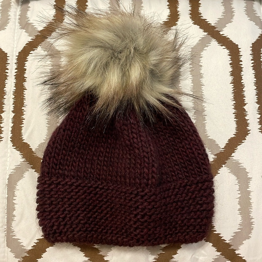 Big pom beanie